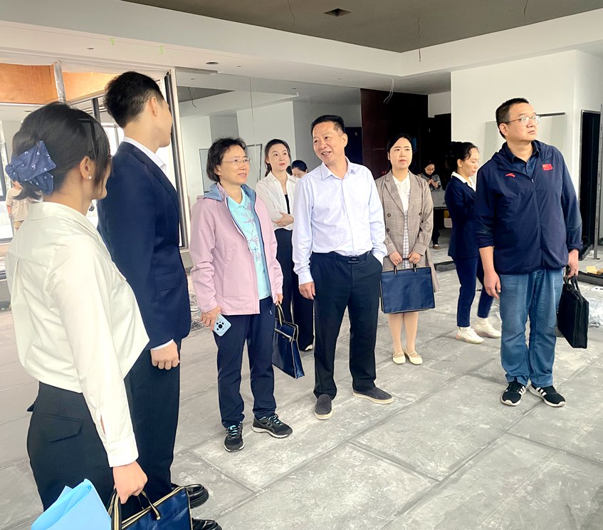 全國總工會領導蒞臨我司調研指導 職工陣地建設工作